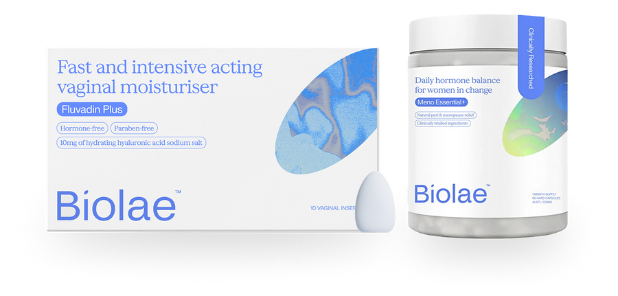 Evidence-based solutions for menopause and vaginal health.